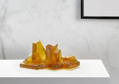Handmade Glass Sculpture, Style Room Shot